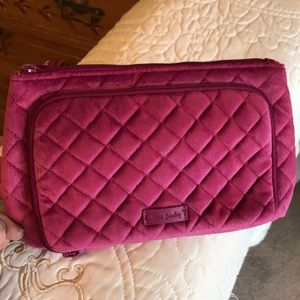 Vera Bradley velour pouch